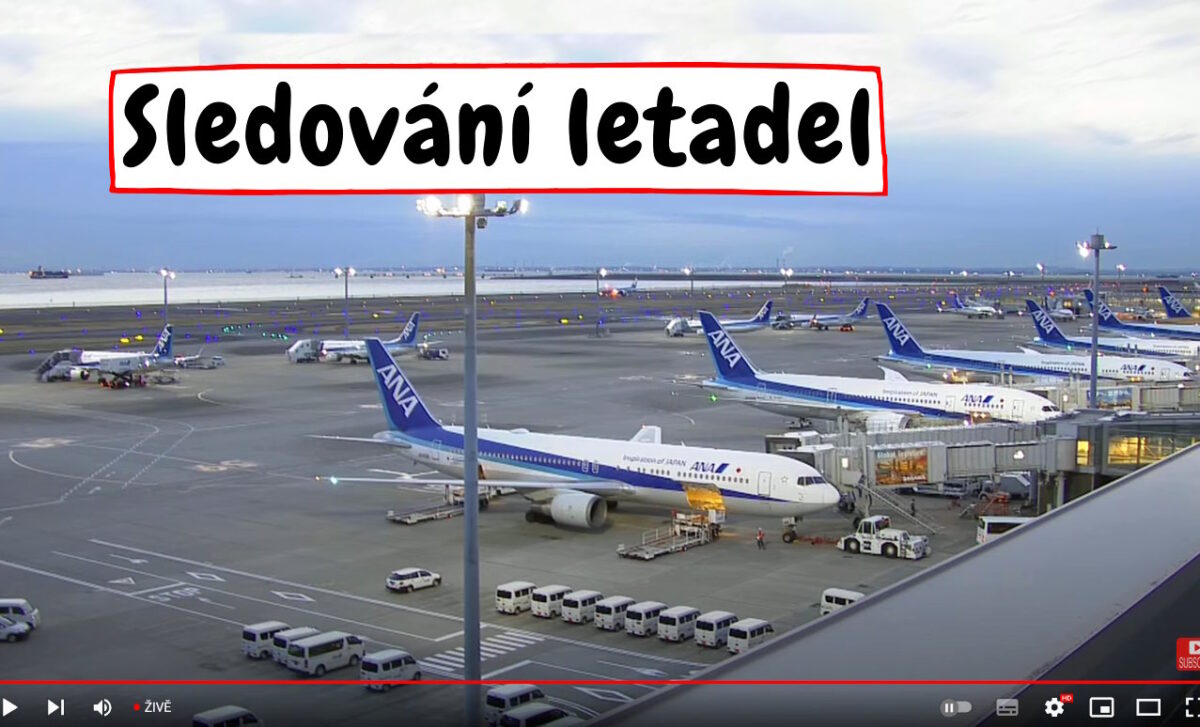 Sledování letů přímý přenos z letiště Tokyo v Japonsku