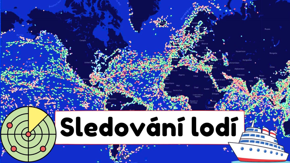 Sledování lodí na mapě online Lodní radar
